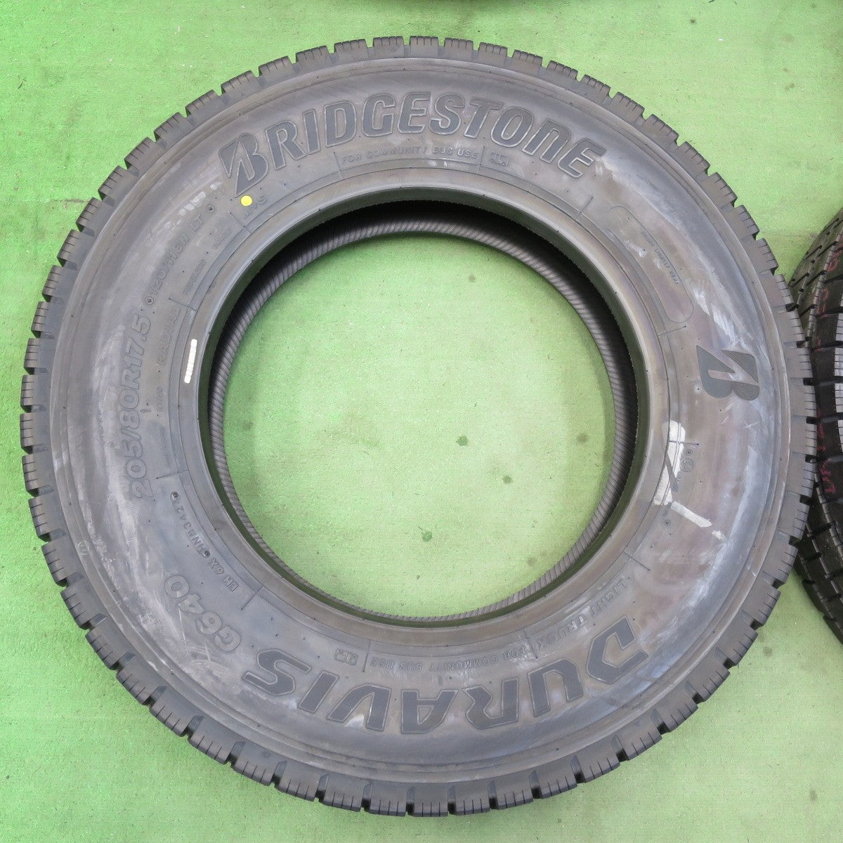 未使用!24年★トラック タイヤ 205/80R17.5 120/118N ブリヂストン デュラビス G640 DURAVIS 17.5インチ★5063005イノタ