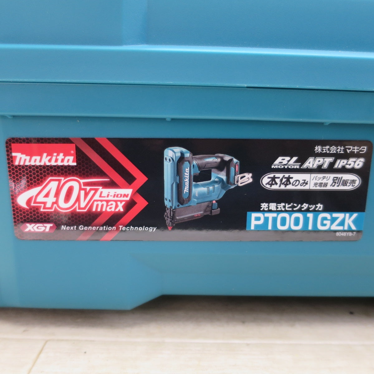 キレイ☆マキタ 充電式 ピン タッカ PT001GZK タッカー 本体 ケース のみ 電動 工具 makita 40V☆