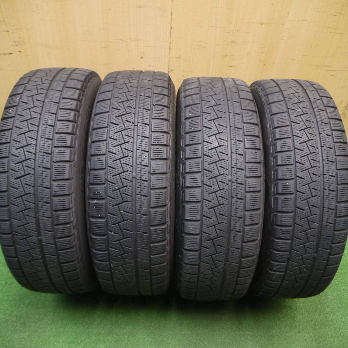 4本価格★スタッドレス 185/60R15 ピレリ アイスアシンメトリコ B-win KRX 15インチ PCD100/4H★4121702Hス