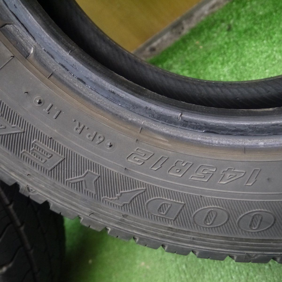 4本価格!20年★145R12 6PR グッドイヤー CARGO PRO タイヤ 12インチ 軽 トラック 軽 バン 等★3121511Hノタ