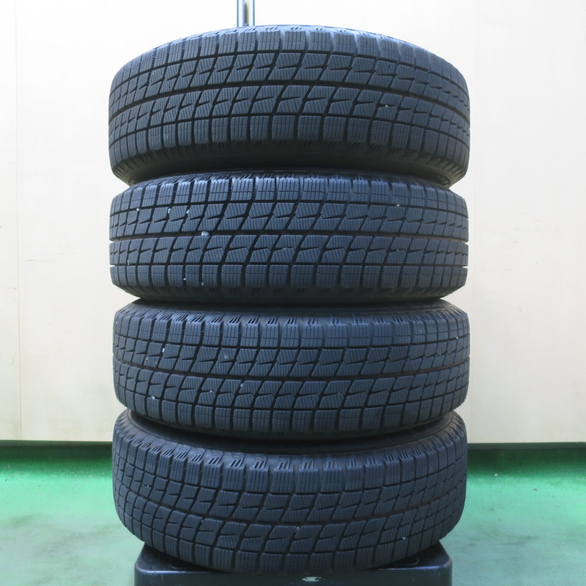 バリ溝!22年!キレイ!8.5分◎スタッドレス 175/65R15 アイス エスポルテ ZACK JP-205 MONZA ザック モンツァ 15インチ PCD100/4H◎6082907イス