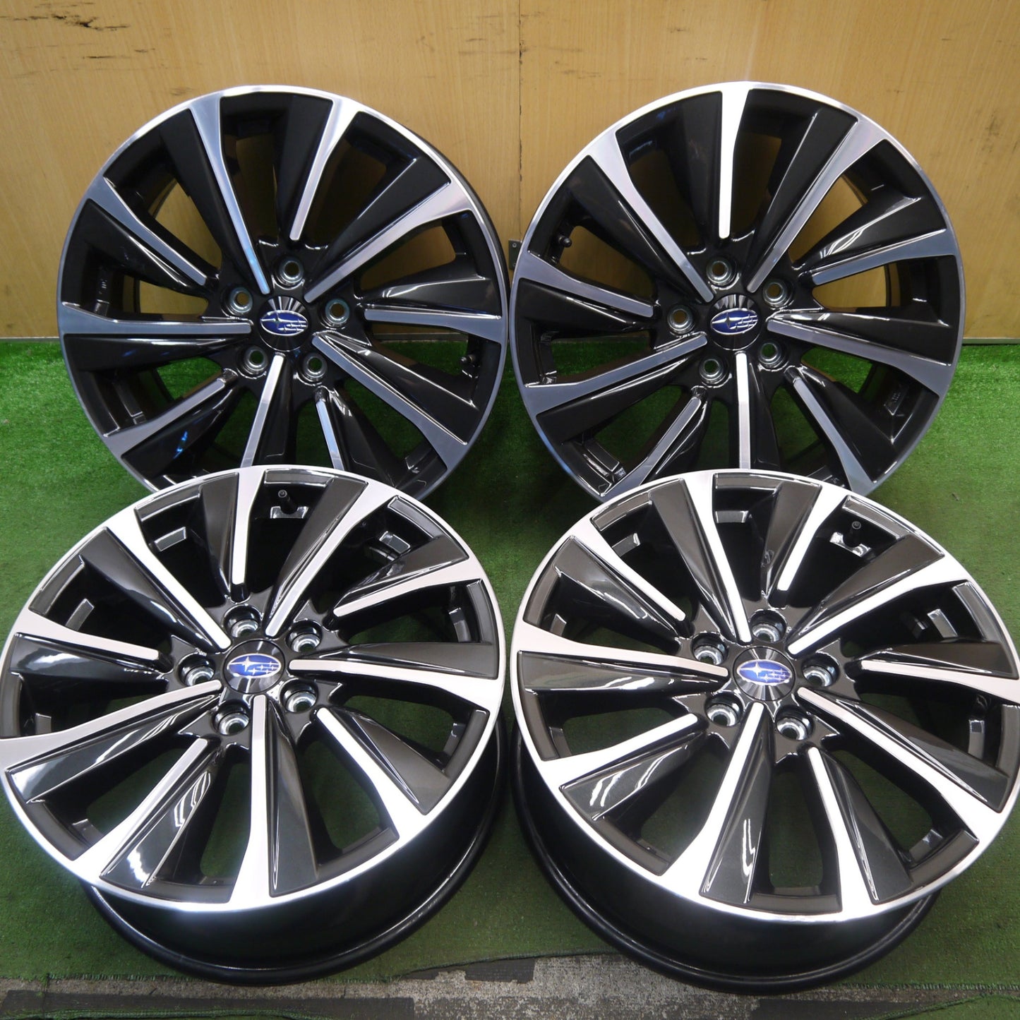 新車外し★スバル レヴォーグ VN5 STI 純正 ホイール 18インチ 18×7.5J PCD114.3/5H★5090905Hホ