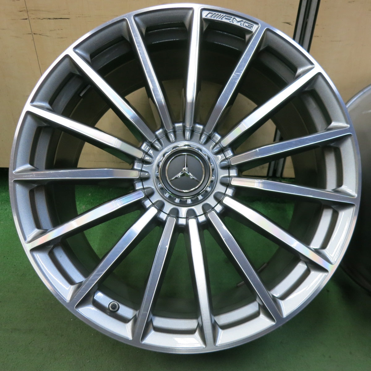空気圧センサー付!4本価格★ベンツ X290 GT43 純正 AMG ホイール 20インチ 20×9.5J 20×11J PCD112/5H★5051603SYホ