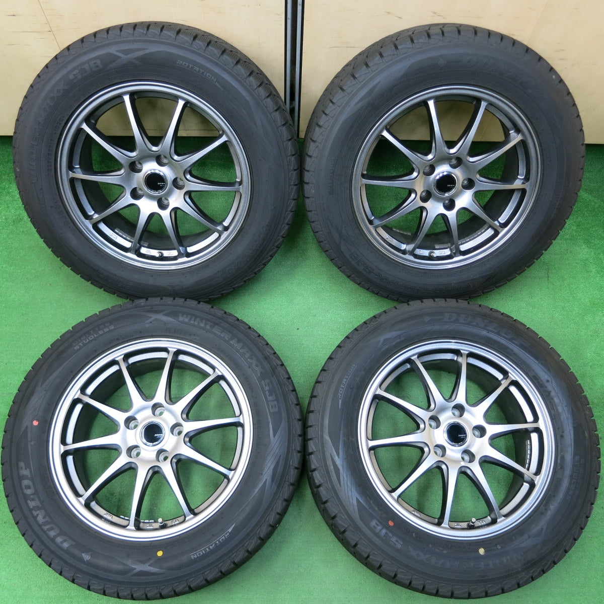 送料無料* バリ溝！21年！綺麗！9.5分☆スタッドレス 225/65R17 