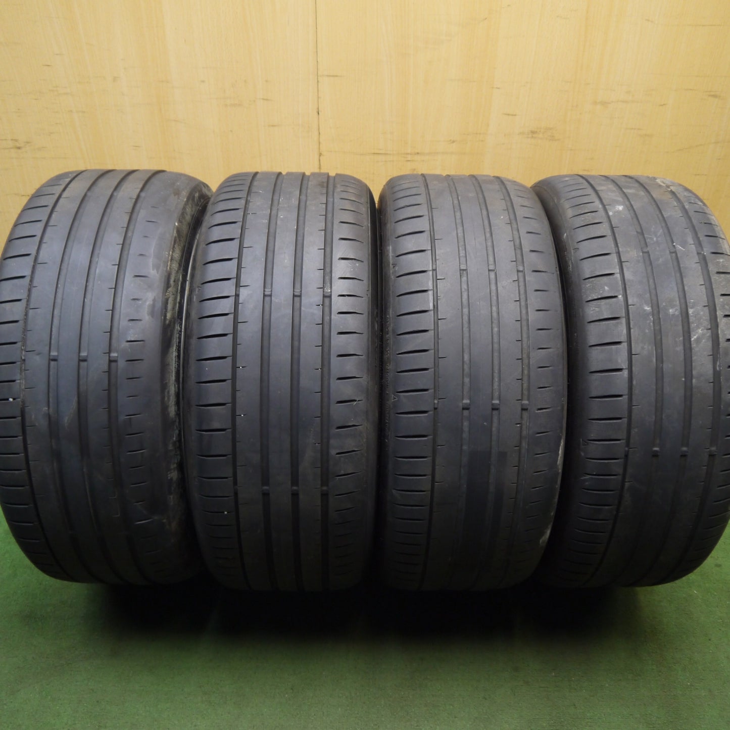 4本価格!23年★WORK SCHWERT QUELL SWM 245/40R20 ファルケン アゼニス FK520 ワーク シュバート クヴェル 20インチ PCD114.3/5H★5100104Hノ