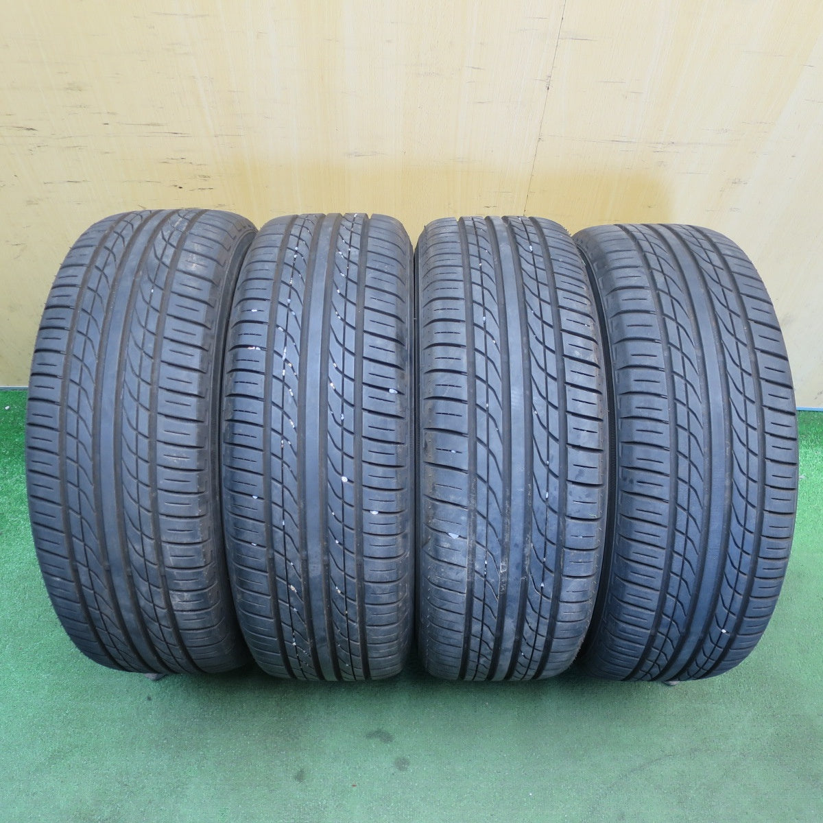 バリ溝!24年!9.5分◎マツダ CWEFW プレマシー 純正 205/55R16 プラクティバ ヨコハマ製 16インチ PCD114.3/5H◎6072502NJノ