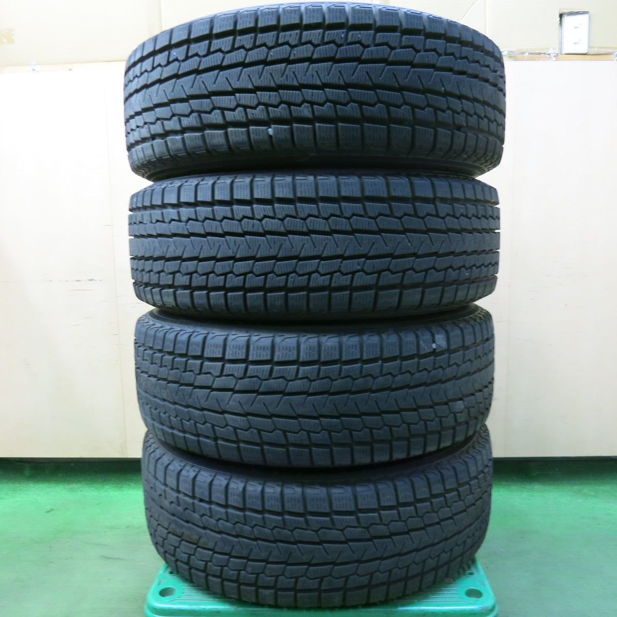 バリ溝!24年!9.5分★スタッドレス 225/60R18 ヨコハマ アイスガード G075 BRANDLE-LINE ブランドルライン 18インチ PCD114.3/5H★5082302SKス