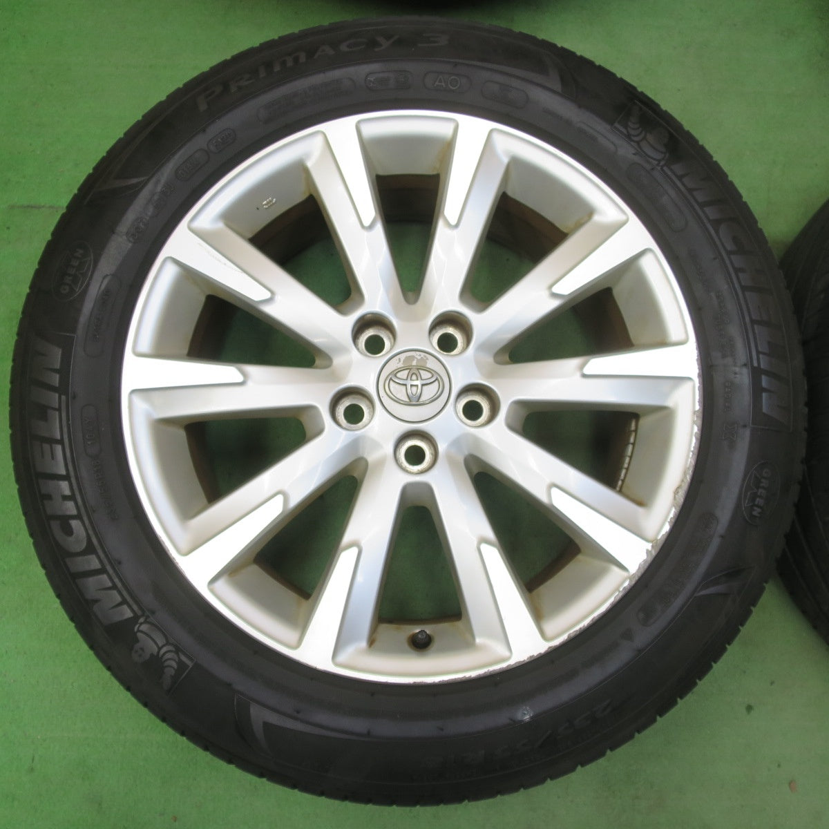 4本価格★トヨタ ヴァンガード 純正 235/55R18 ミシュラン プライマシー3 18インチ PCD114.3/5H★5050214イノ