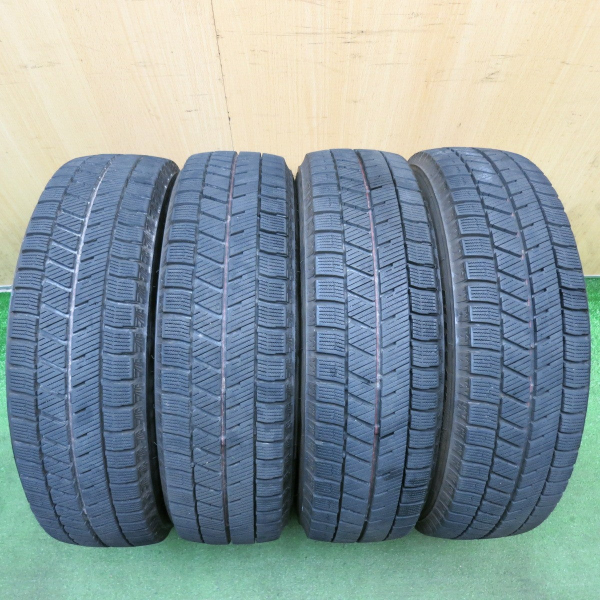 4本価格!23年◎スタッドレス 155/65R14 ブリヂストン ブリザック VRX3 JOKER ジョーカー 14インチ PCD100/4H◎6092604HAス