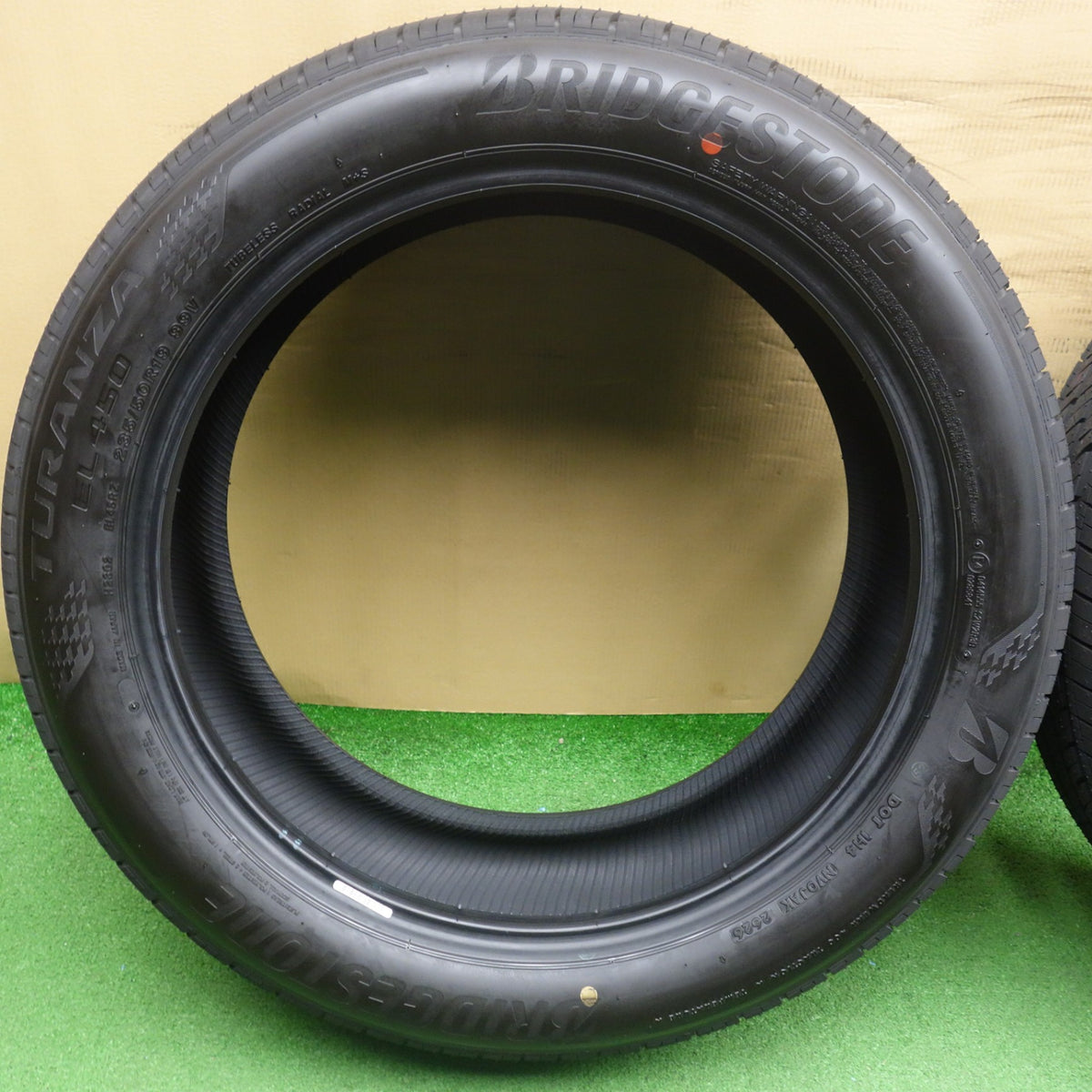 新車外し!26年◎235/50R19 ブリヂストン トランザ EL450 タイヤ 19インチ フォレスター ハリアー エクストレイル 等◎6080801KTノタ