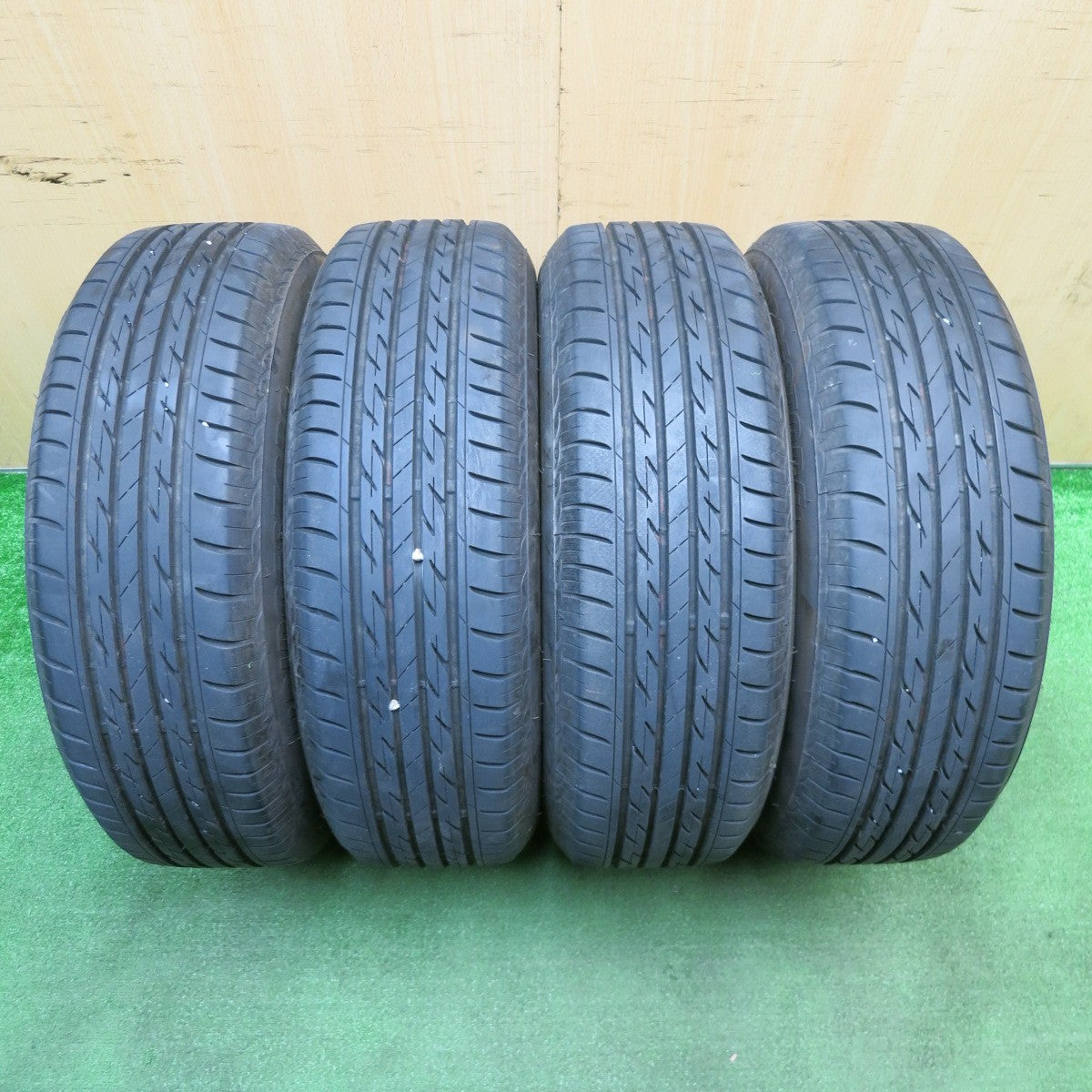 バリ溝!9分★ホンダ GB3 フリード 純正 185/65R15 ブリヂストン ネクストリー エコピア 15インチ PCD100/4H★5042601NJノ