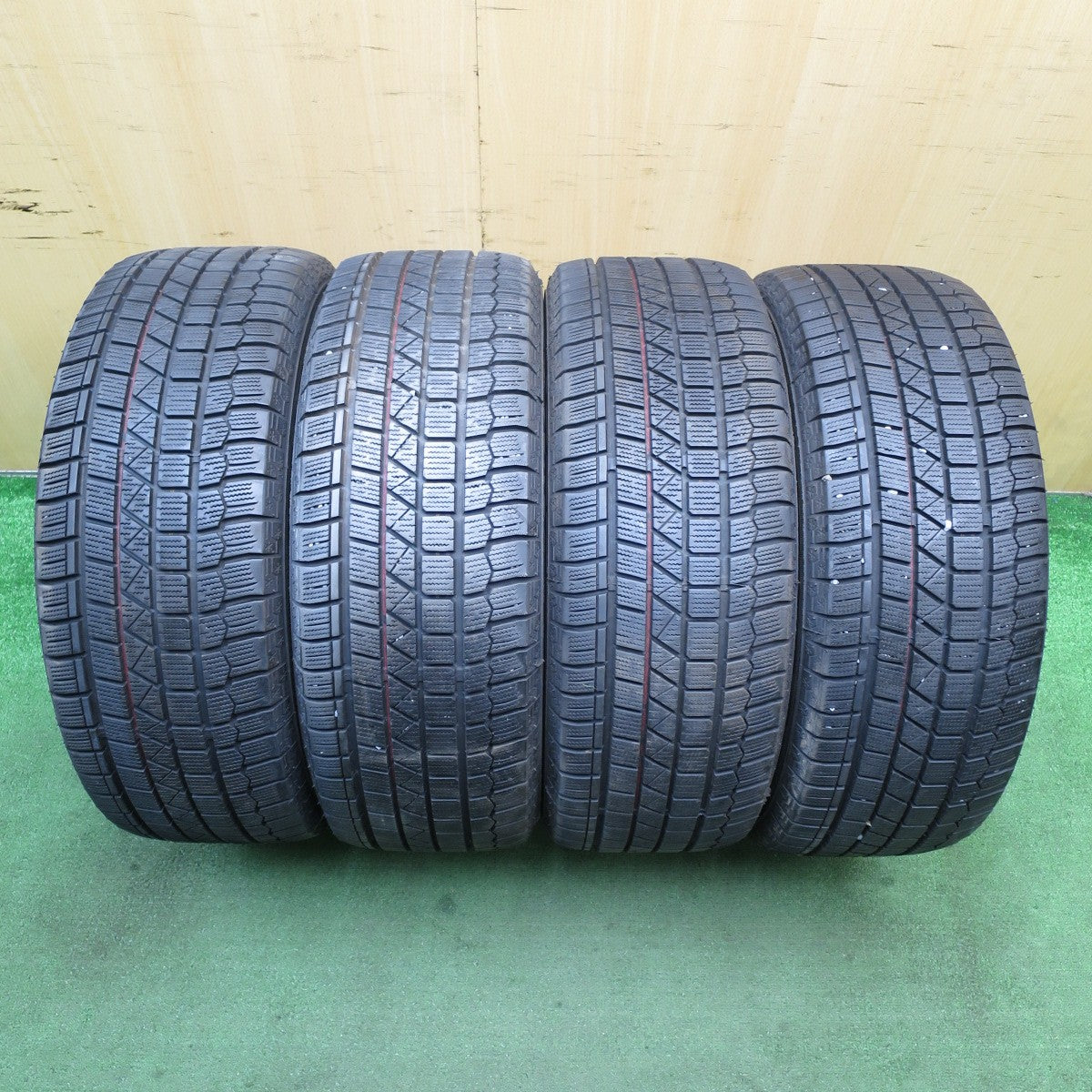 バリ溝!9.5分★トヨタ アイシス 純正 205/55R16 スタッドレス ケンダ KR36 アイステック ネオ 16インチ PCD114.3/5H★5060201NJス