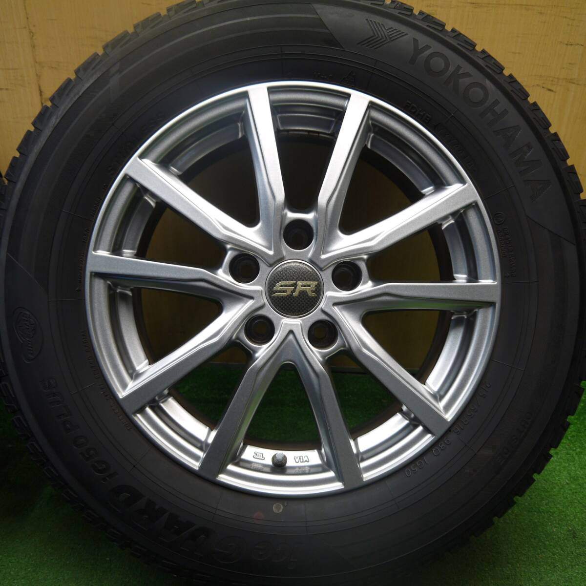 バリ溝!キレイ!9.5分★スタッドレス 215/65R16 ヨコハマ アイスガード iG50 プラス STRANGER ストレンジャー 16インチ PCD114.3/5H★5032404Hス
