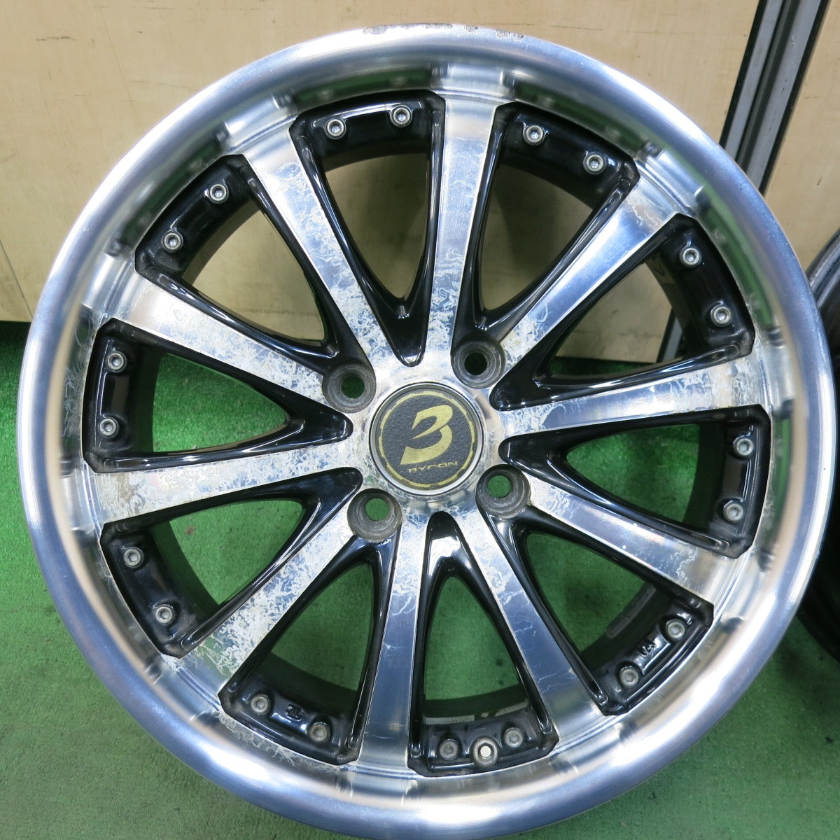 4本価格★LOXARNY EX BYRON STINGER 16インチ ホイール 16×5.5J ロクサーニ バイロン スティンガー PCD100/4H★5061912SYホ