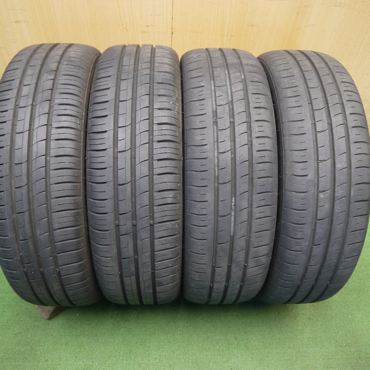 バリ溝!23年!9分◎ホンダ JF1 JF2 N-BOX カスタム 純正 165/55R15 ミネルバ ラジアル 209 15インチ PCD100/4H◎6091107Hノ