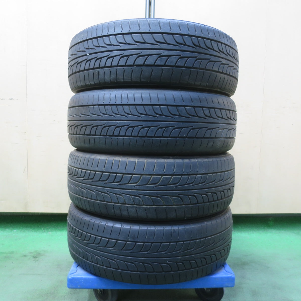 4本価格★WORK VS-KF 165/55R15 ファイアストン ファイアホーク ワイドオーバル 15インチ ワーク PCD100/4H★6032409イノ