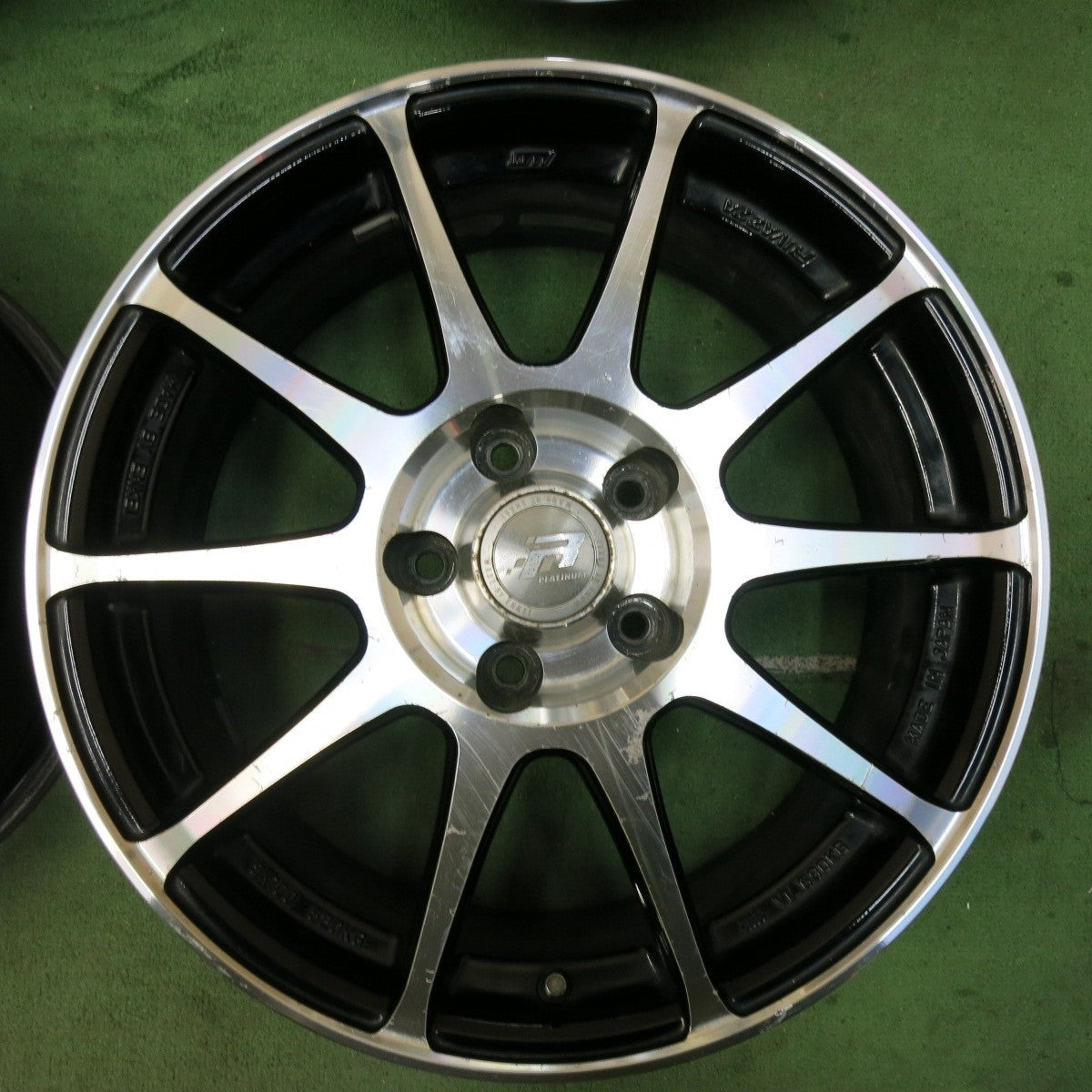 4本価格★ENKEI RIVAZZA PLATINUM ホイール 17インチ 17×7J エンケイ リヴァッツァ PCD114.3/5H★5021012SYホ