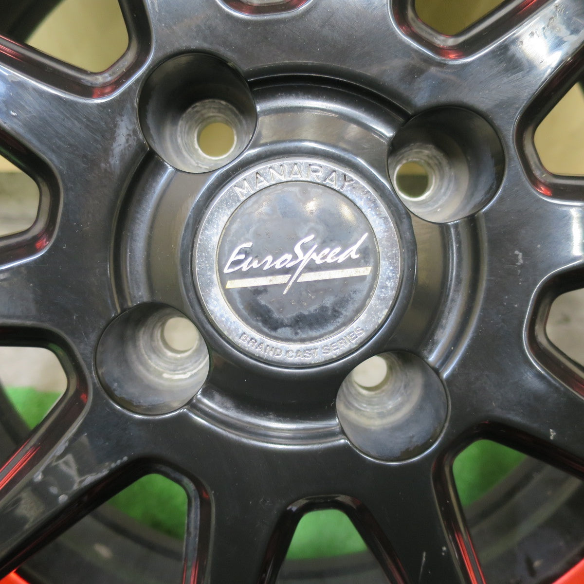 バリ溝!9分★スタッドレス 185/65R15 ヨコハマ アイスガード iG50 プラス EuroSpeed MANARAY ユーロスピード 15インチ PCD100/4H★5060701TTス