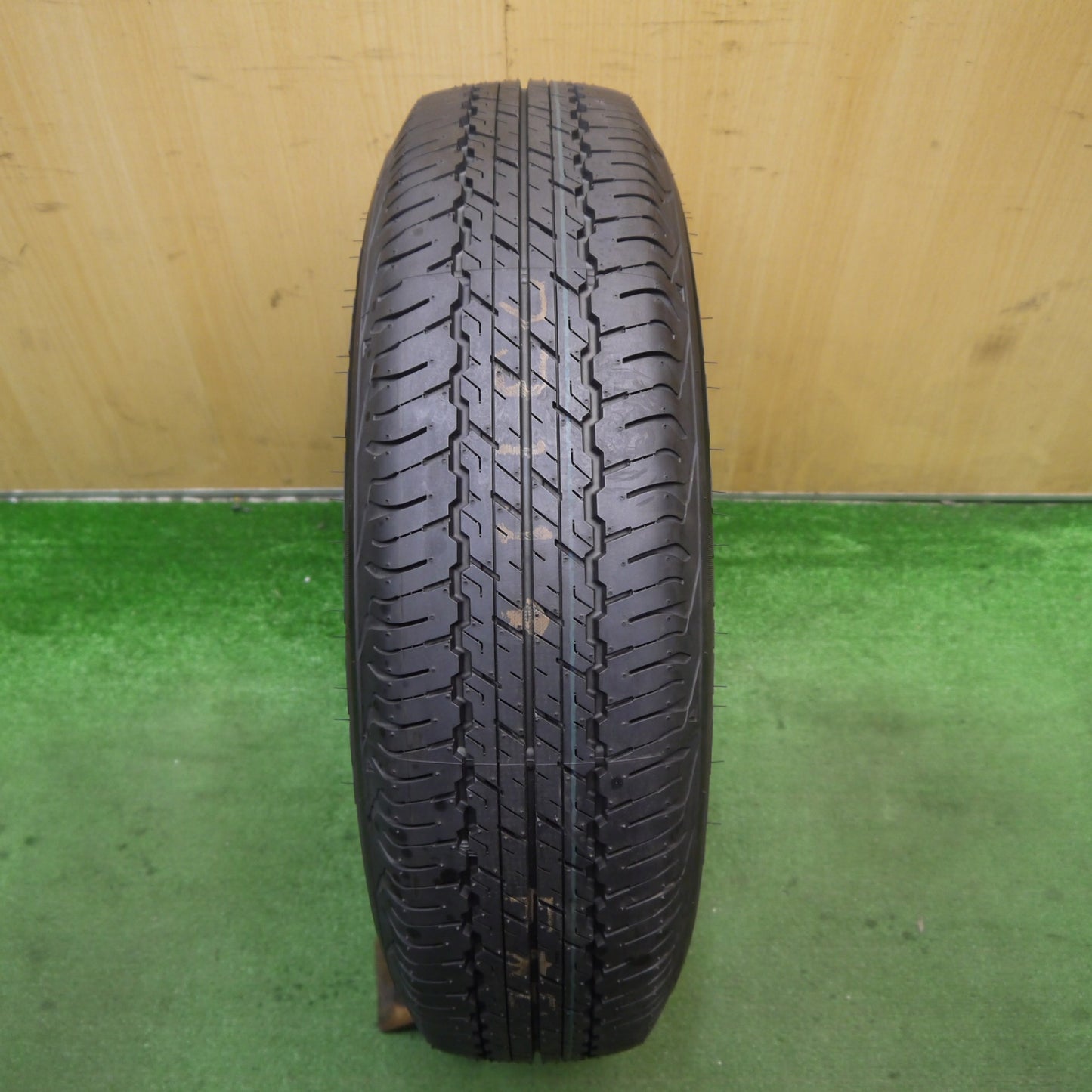 未使用!24年!1本!カバー付き★スズキ ジムニー シエラ 純正 スチール 195/80R15 ダンロップ AT20 グラントレック スペア PCD139.7/5H★5062302Hノ