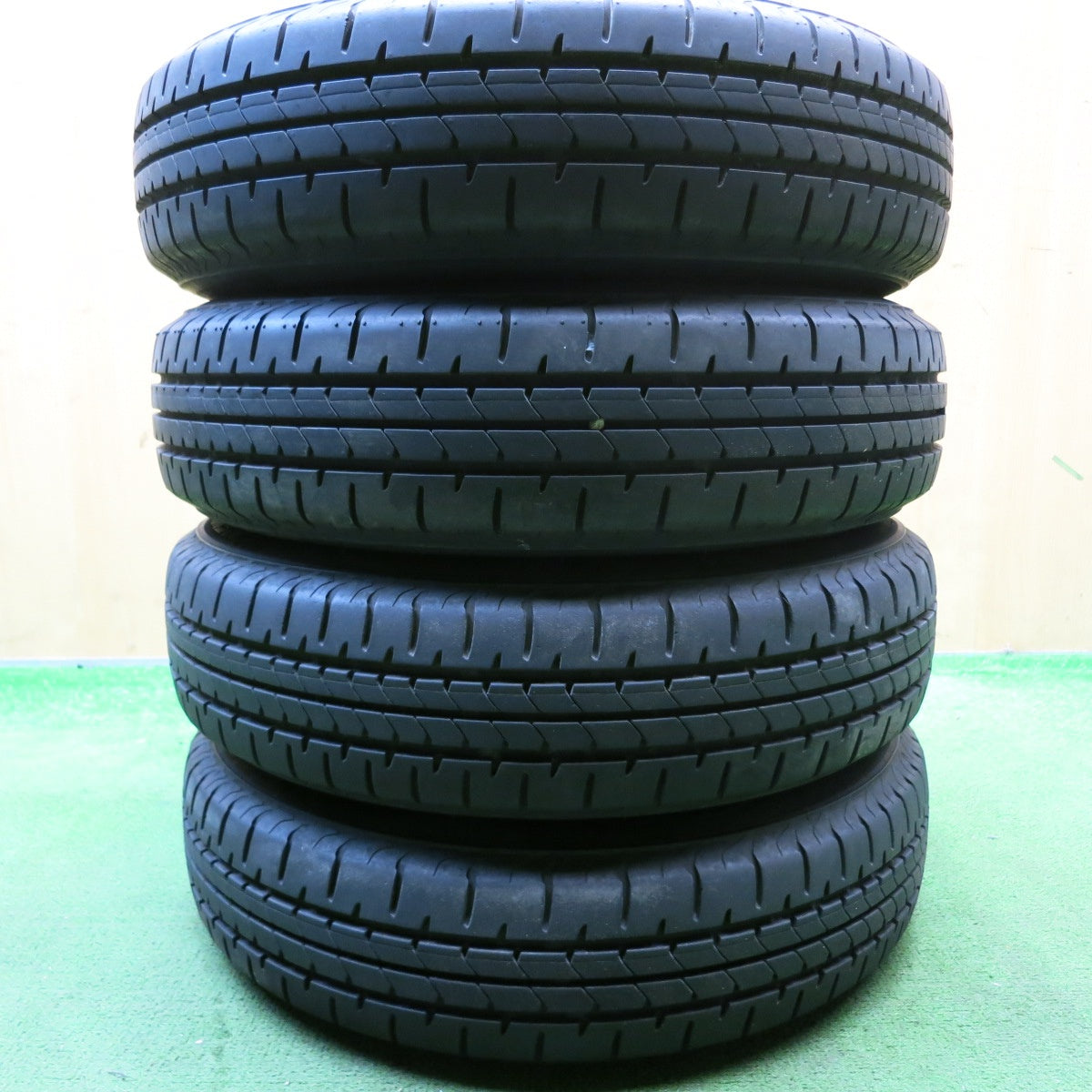 タイヤほぼ未使用!23年!キレイ★145/80R13 ブリヂストン NEWNO ニューノ D.O.S. DOS 13インチ PCD100/4H★5061309HAノ
