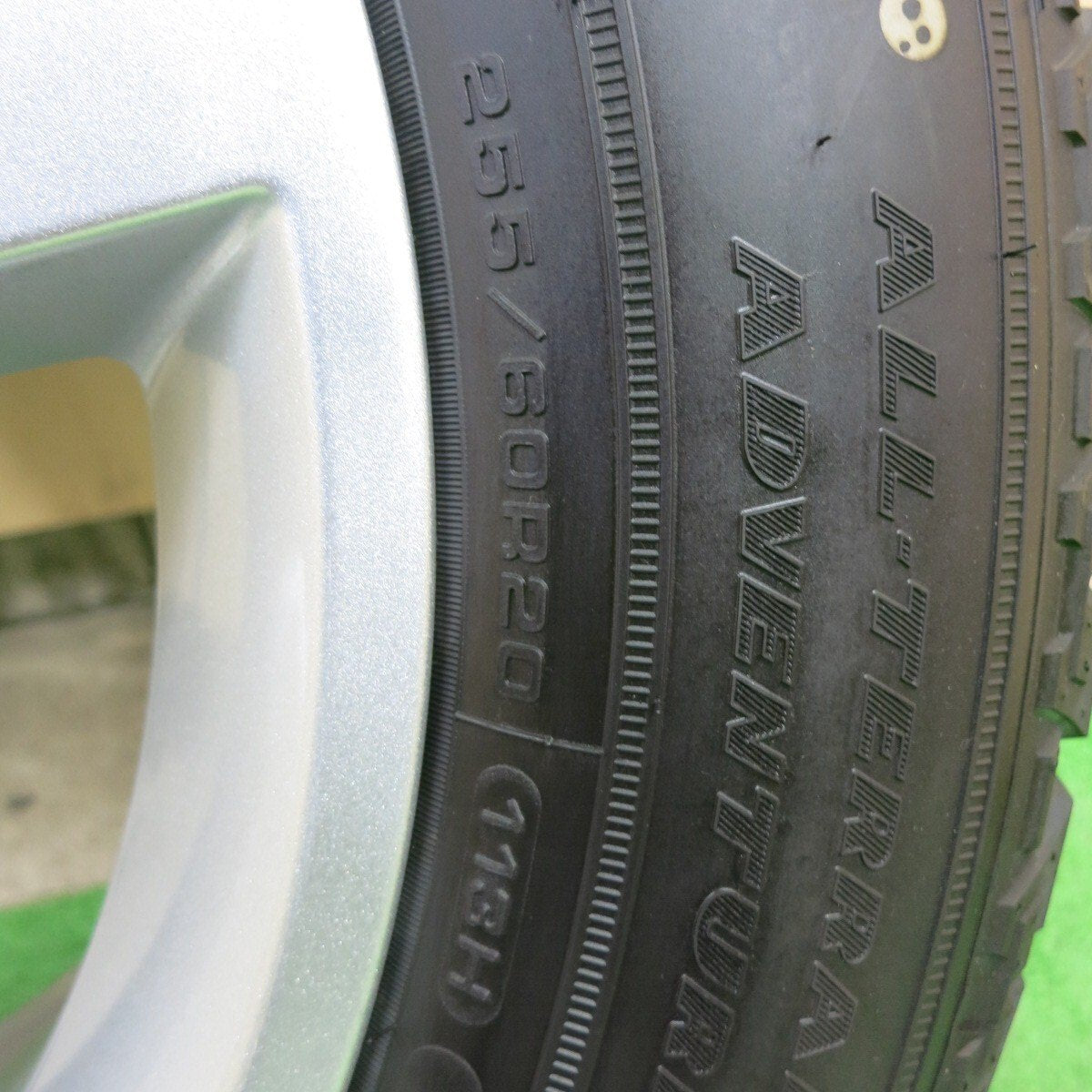 未使用24年1本★ランドローバー ディフェンダー 純正 255/60R20 グッドイヤー ラングラー ALL-TERRAIN PCD120/5H★5031902ナノ