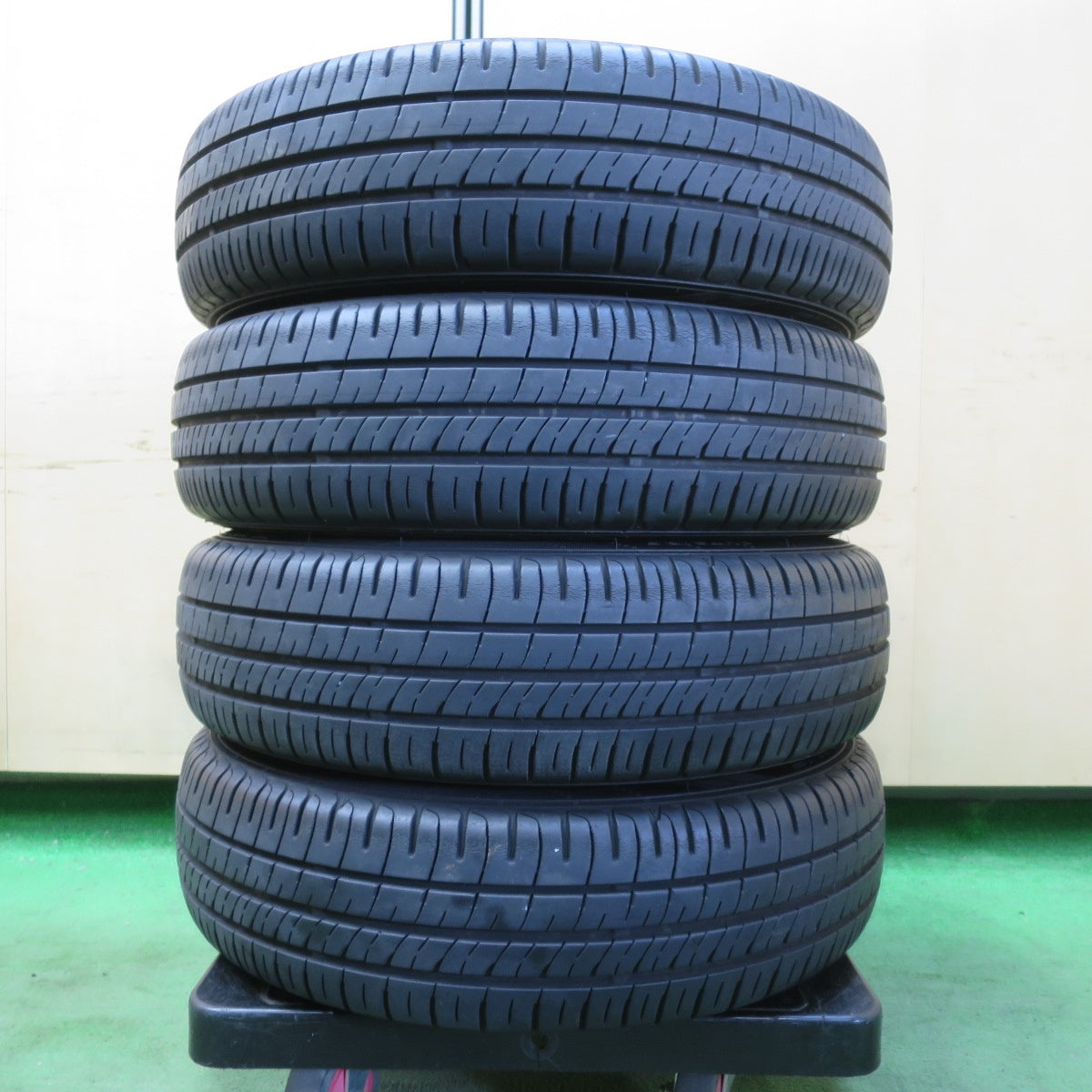 4本価格★155/65R14 ダンロップ エナセーブ EC204 e:vance エヴァンス 14インチ PCD100/4H★5053002イノ