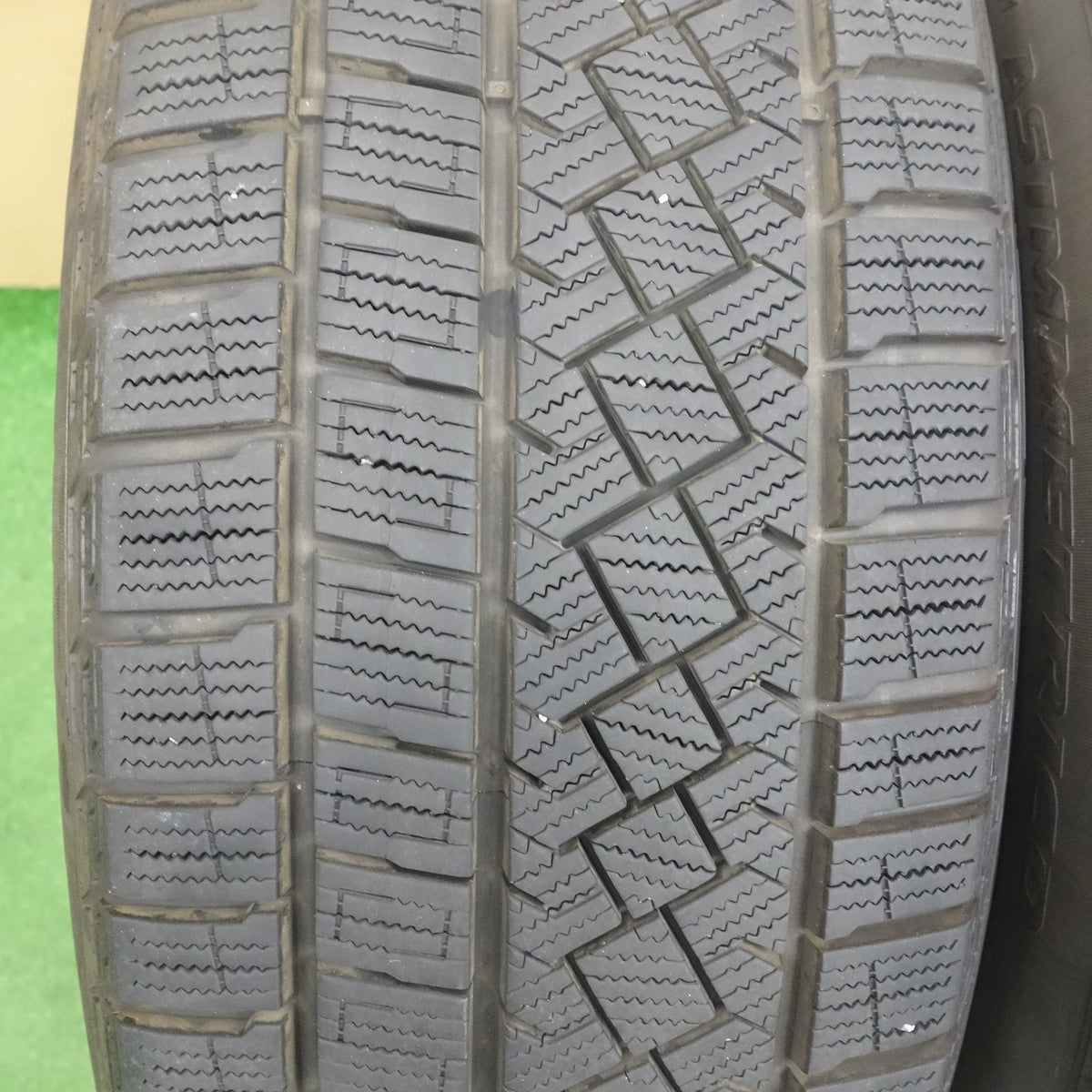バリ溝!22年!9分◎BMW 等 MAK LUFT 205/60R16 スタッドレス ピレリ アイスゼロ アシンメトリコ マック ルフト 16インチ PCD112/5H◎6083001KTス
