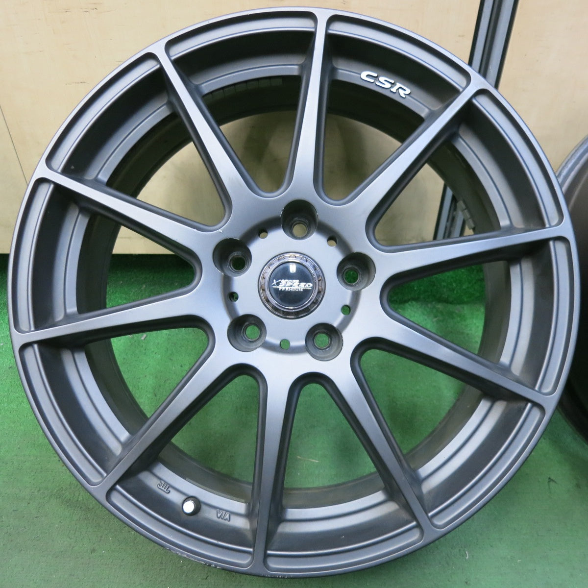 4本価格★X CROSS SPEED PREMIUM クロススピード プレミアム 18インチ ホイール 18×7J PCD114.3/5H★5051310SYホ