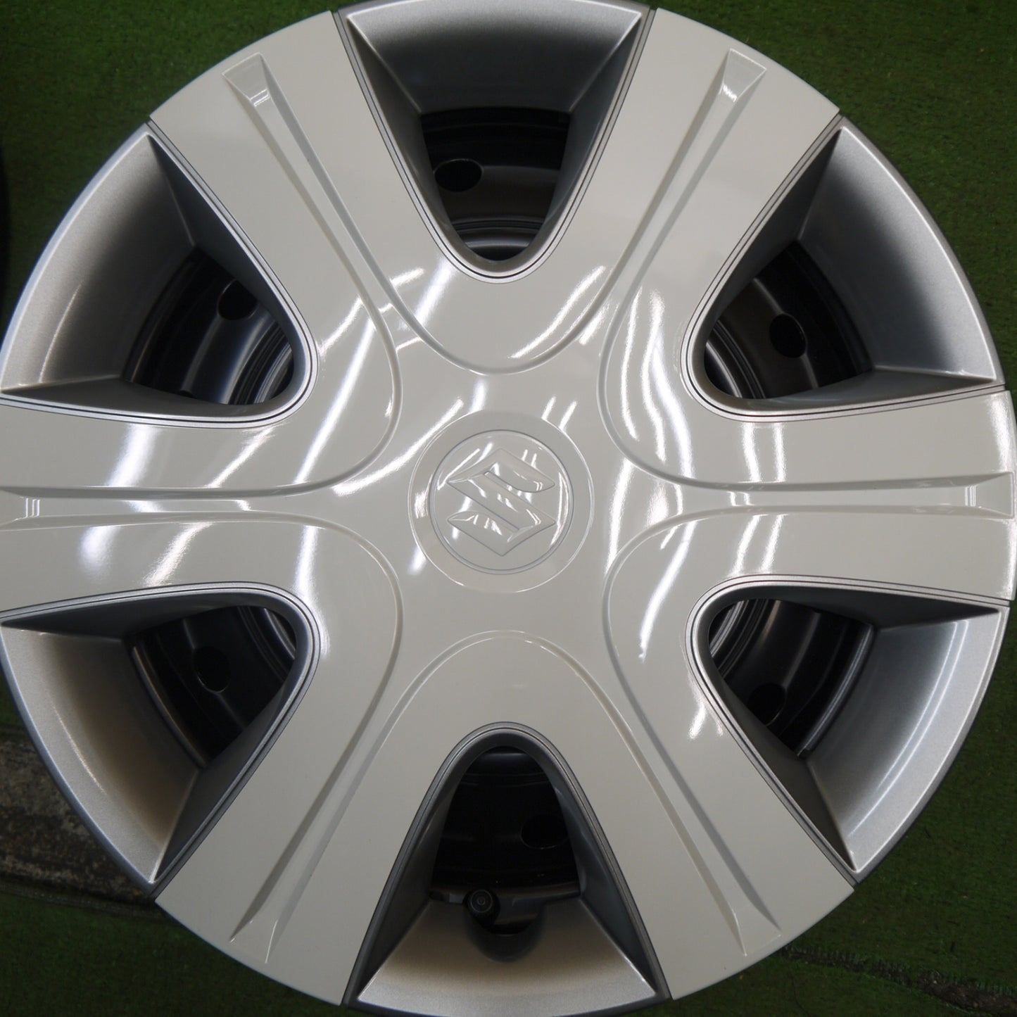 新車外し★スズキ スペーシア 純正 スチール ホイール 14インチ 14×4.5J PCD100/4H★5070805Hホ
