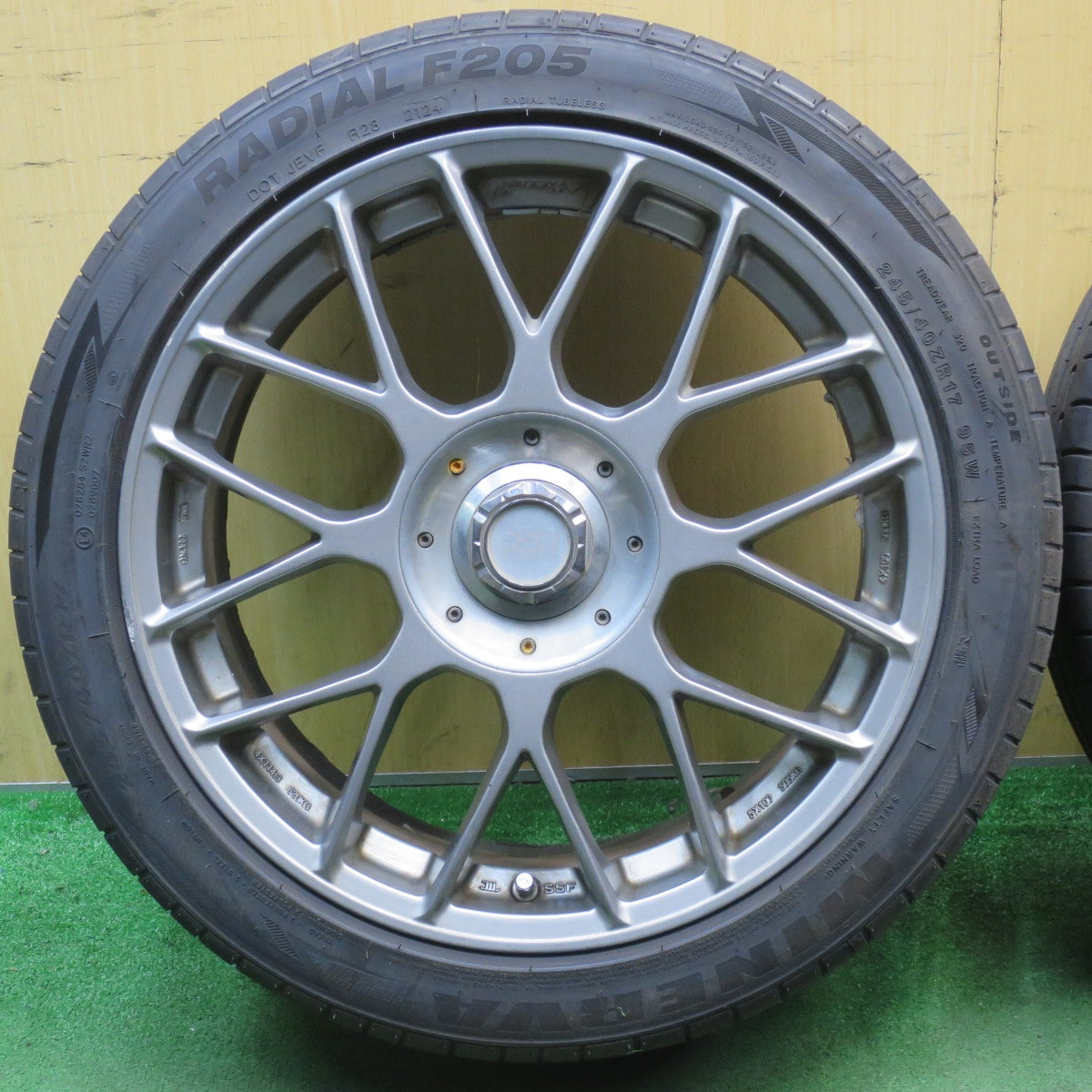 4本価格!23年★SSR Speed Star Racing インテグラル S1 215/40R17 245/40R17 ミネルバ ラジアル F205 スピードスター PCD114.3/4H 5H マルチ★5092902NJノ