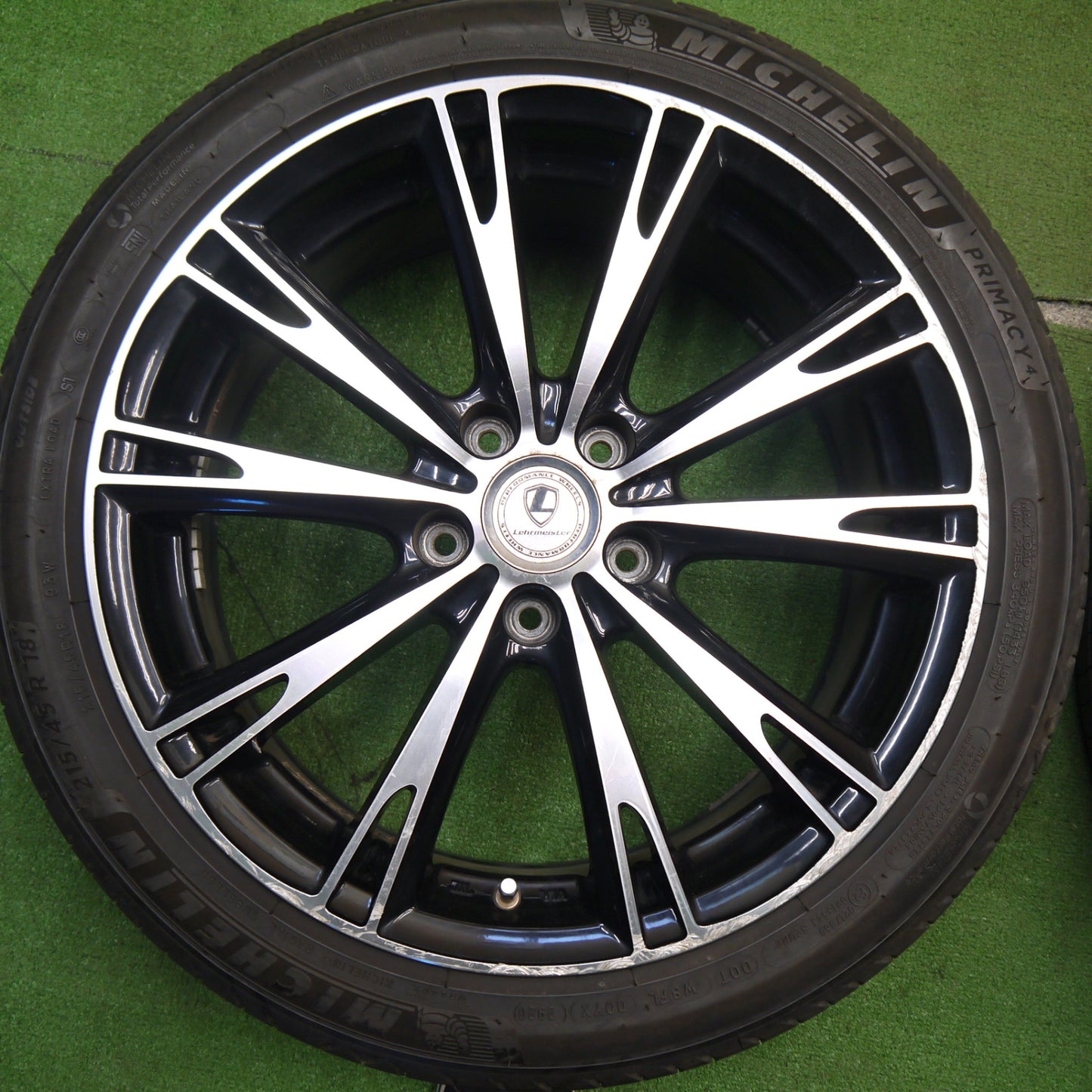 4本価格★Lehrmeister サンテミリオン 215/45R18 ミシュラン プライマシー4 レアマイスター 18インチ PCD114.3/5H★5042106Hノ