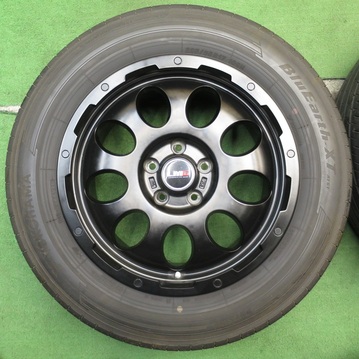 4本価格★LEHRMEISTER CS-9 225/65R17 ヨコハマ BluEarth-XT AE61 レアマイスター 17インチ PCD114.3/5H★5062602NJノ