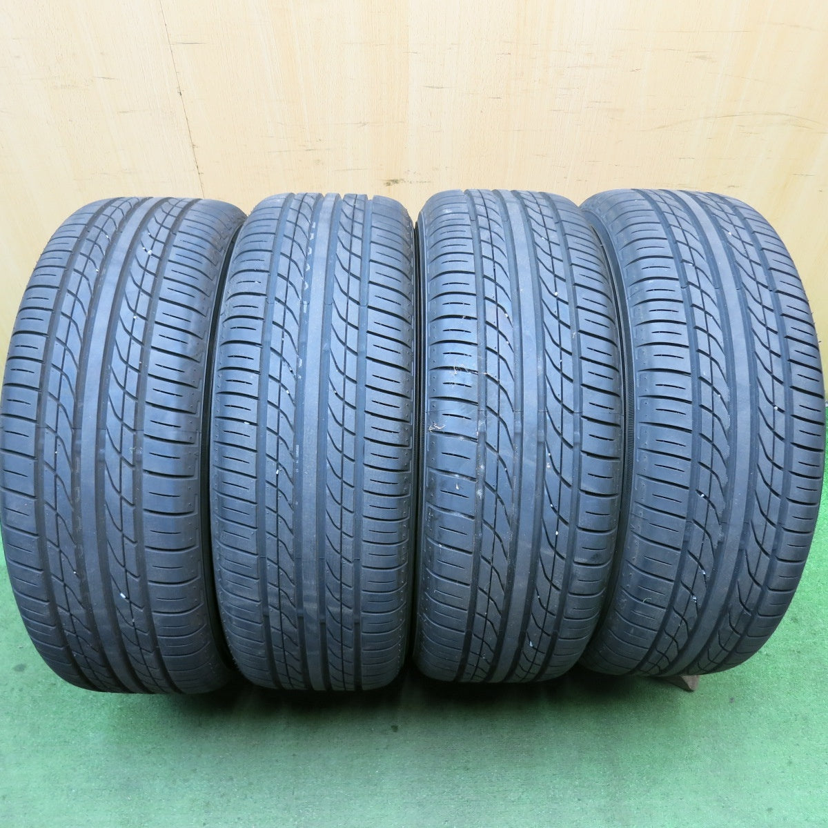 ほぼ未使用!24年!キレイ★215/55R17 プラクティバ BP01 ヨコハマ製 SPORT ABELIA スポルト アベリア 17インチ PCD114.3/5H★5082301HAノ