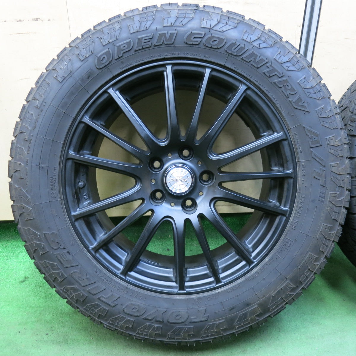 バリ溝!22年!9.5分★225/65R17 トーヨー オープンカントリー A/T ravrion selzer ラブリオン 17インチ PCD114.3/5H★5090601SKノ