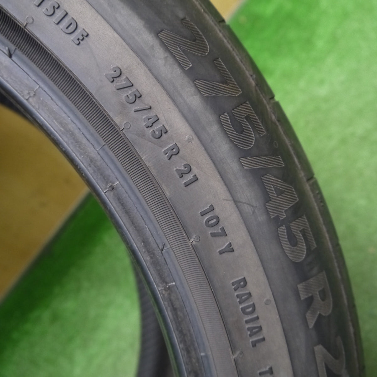 2本価格!22年★275/45R21 コンチネンタル スポーツコンタクト6 タイヤ 21インチ ベンツ GLS GLE Gクラス W167 X167 W463 等★6032504Hノタ