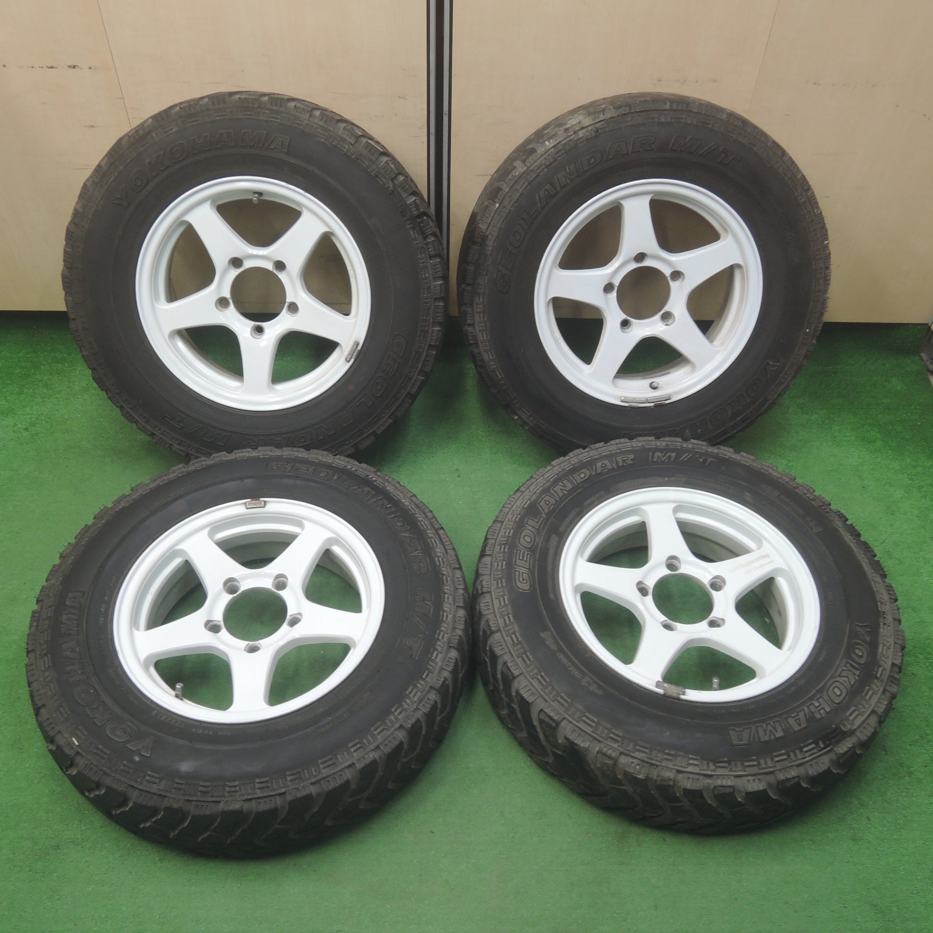 送料無料* キレイ☆ジムニー等 4x4 Engineering 6.50R16 97/93Q 