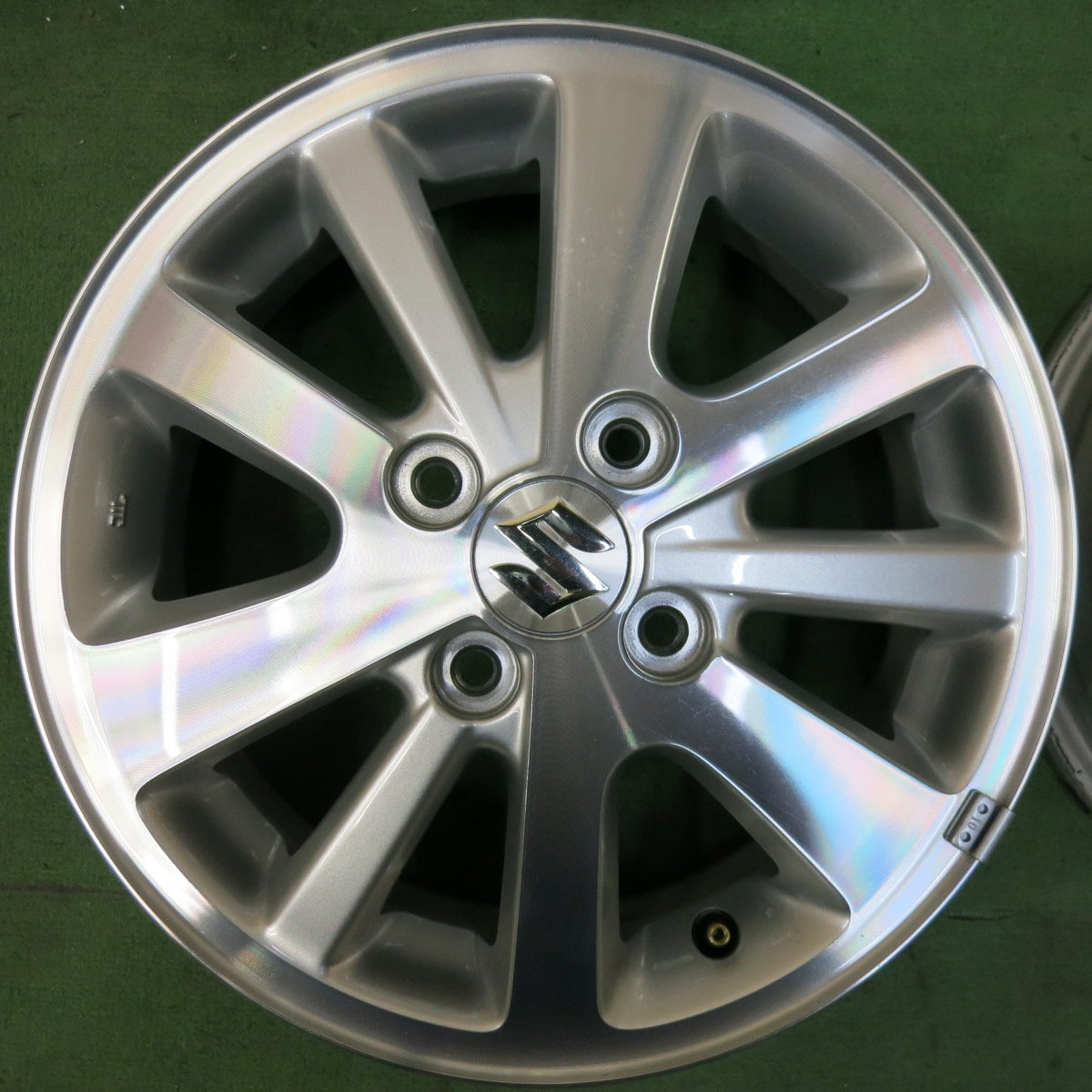 キレイ★スズキ DA17W エブリイ ワゴン 純正 ホイール 14インチ 14×4.5J エブリィ エブリー PCD100/4H★5042302SYホ