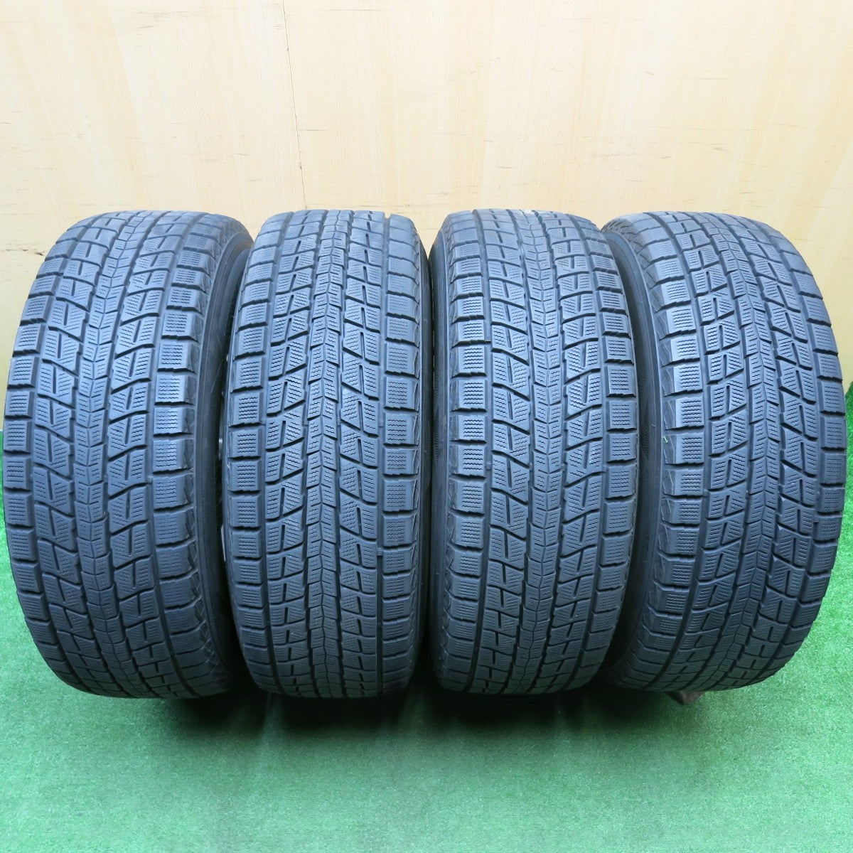 バリ溝!9.5分★スタッドレス 265/65R17 ダンロップ ウインターマックス SJ8 社外 アルミ 17インチ PCD139.7/6H★5112005HAス