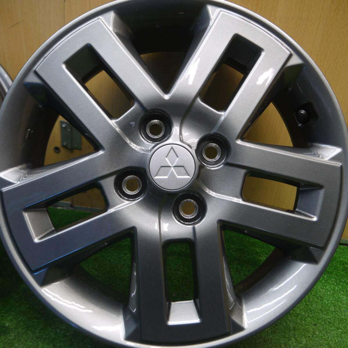 新車外し!1本★三菱 デリカ ミニ 純正 ホイール 15インチ 15×4.5J PCD100/4H★5021409Hホ(1)