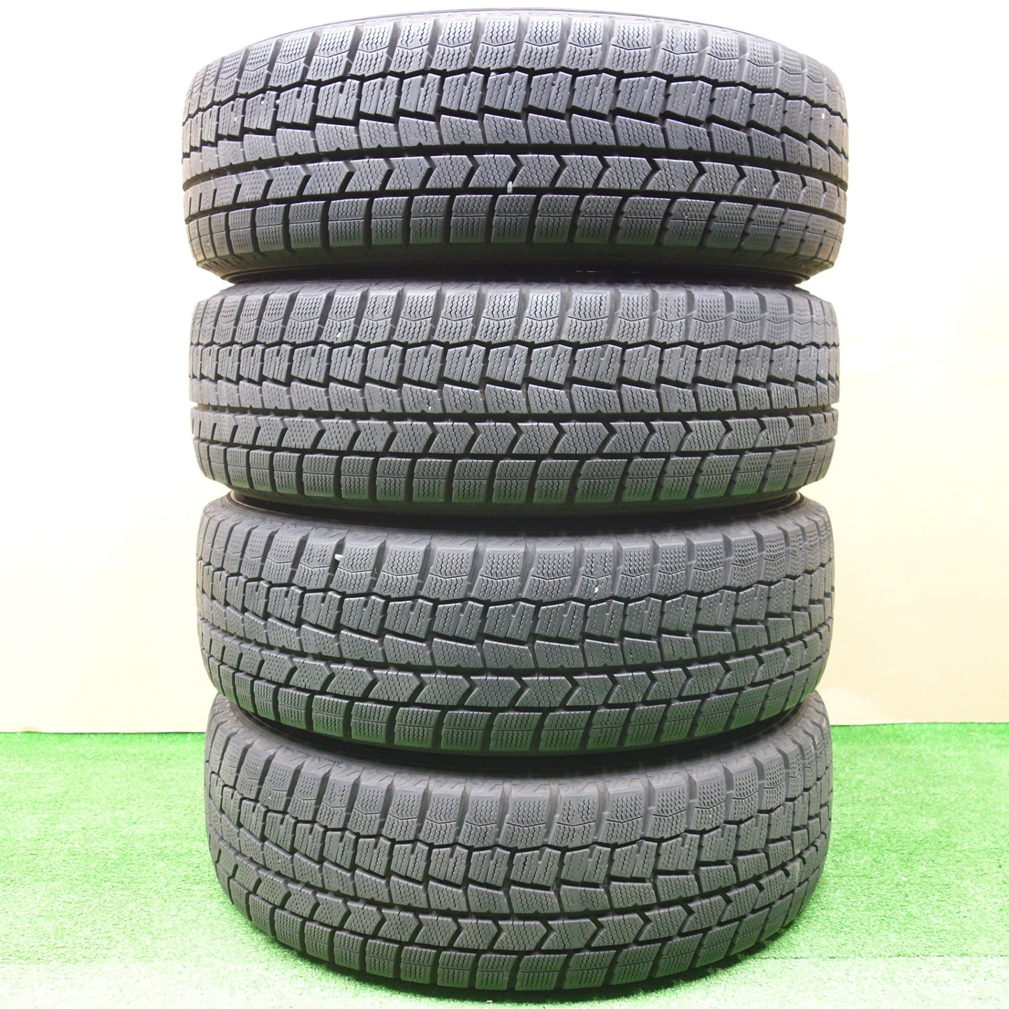 バリ溝!キレイ!9分★ワーゲン アウディ 等 AGA Dorf 185/65R15 スタッドレス ダンロップ ウインターマックス WM02 15インチ ドルフ PCD100/5H★5120401KTス