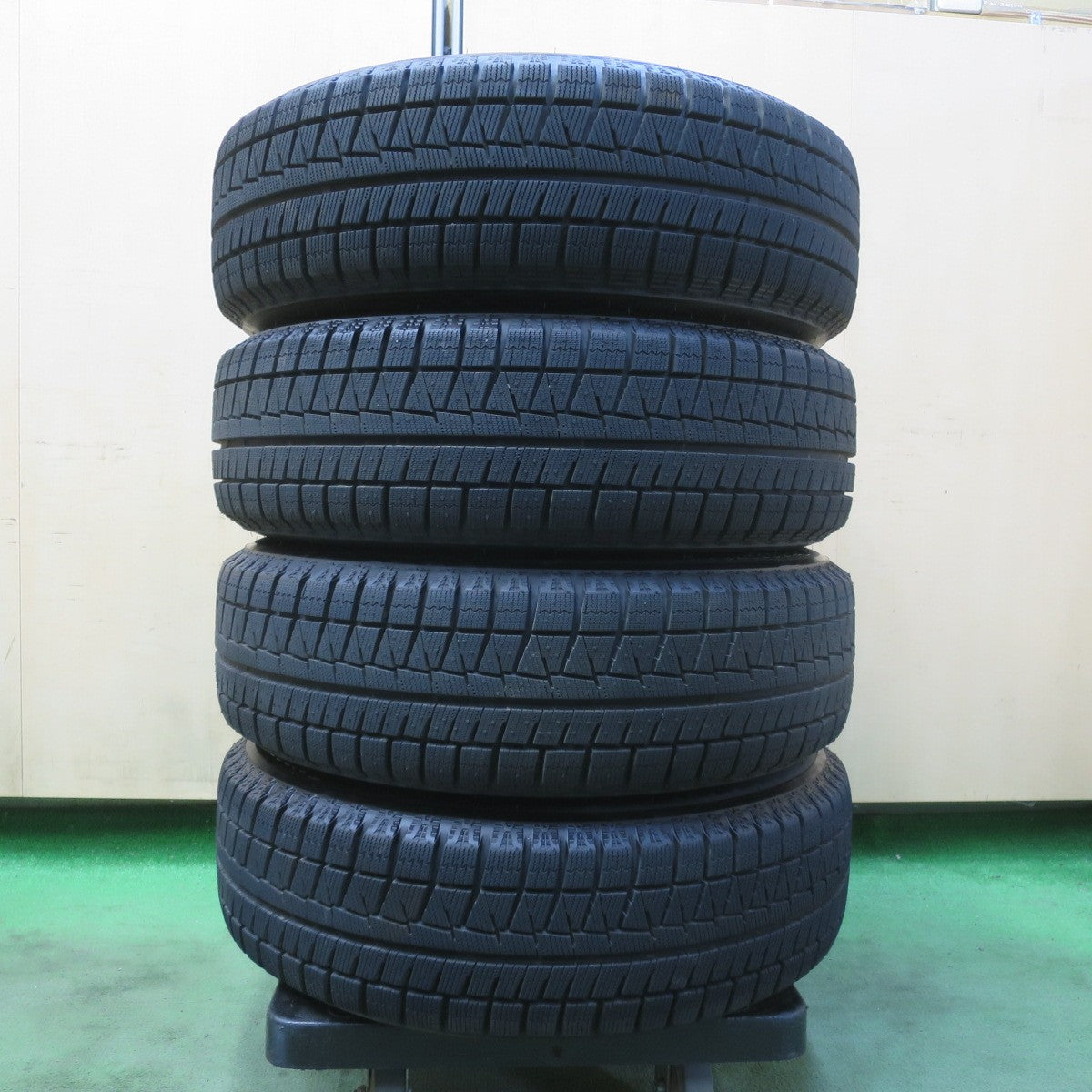 バリ溝!25年!ほぼ10分★スタッドレス 185/65R15 ブリヂストン アイスパートナー2 JOKER ジョーカー 15インチ PCD100/4H★6050807イス