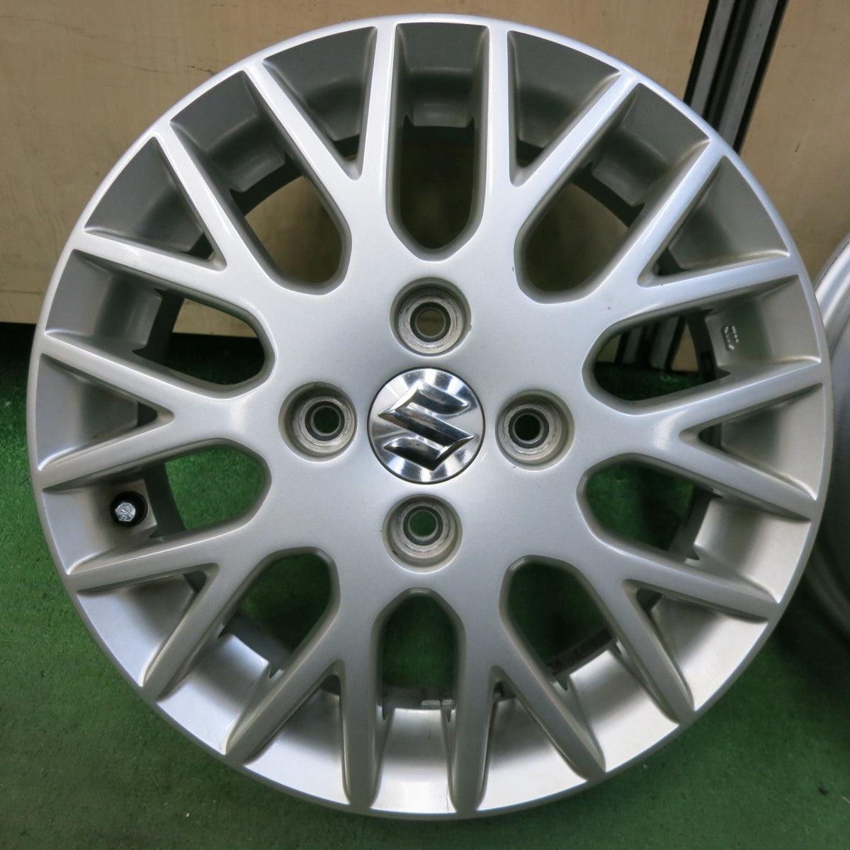 4本価格★スズキ MRワゴン 純正 ホイール 14インチ 14×4.5J PCD100/4H★5071103SYホ