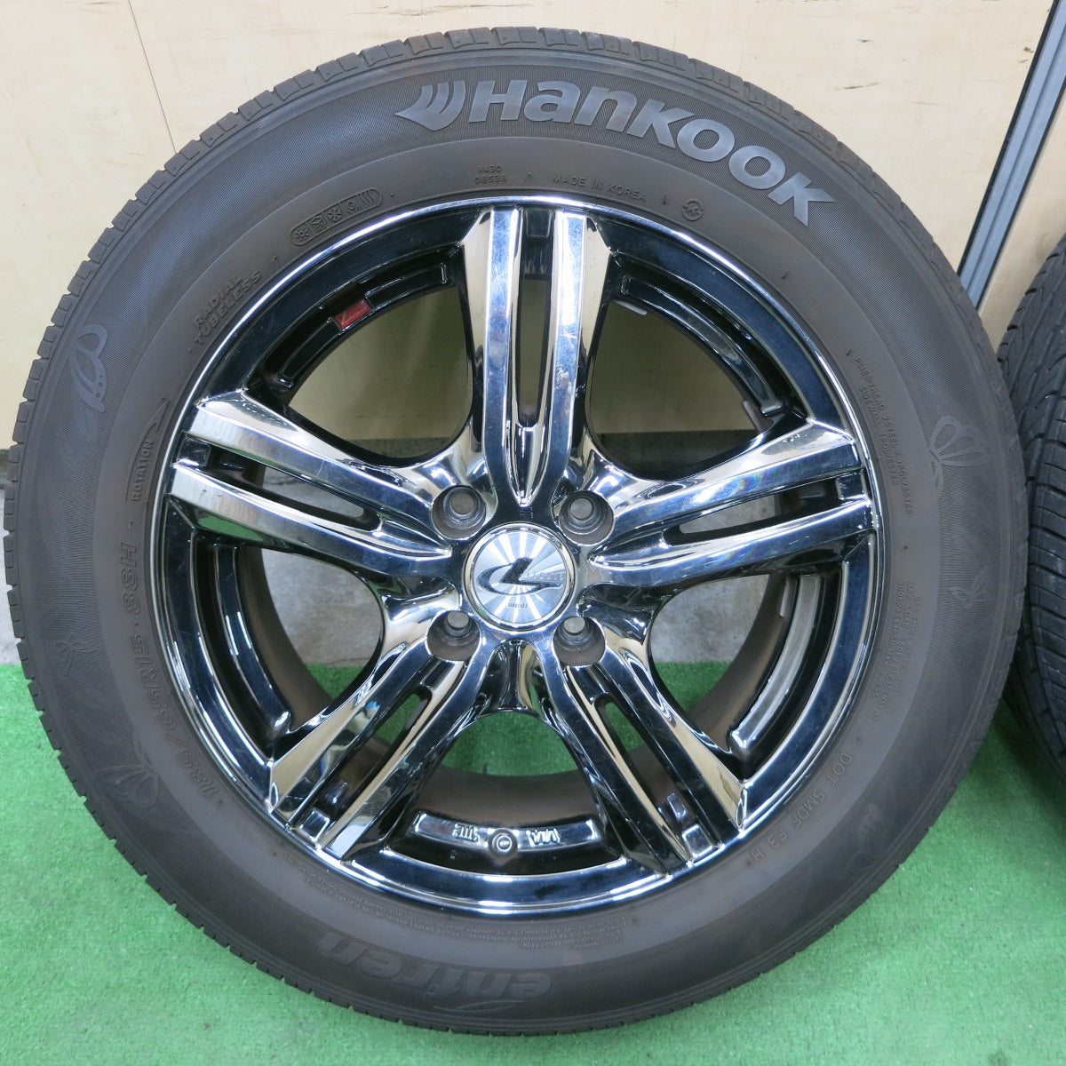 4本価格★LEONIS FZ 185/65R15 ハンコック enfren オプティモ H426 レオニス 15インチ PCD100/4H★5041601ナノ