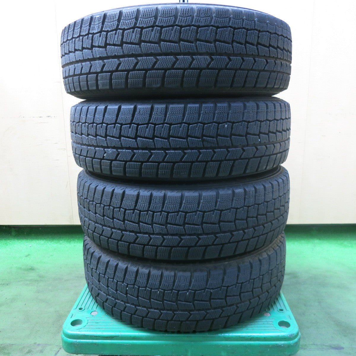 バリ溝!22年!キレイ!9分★スタッドレス 175/65R15 ダンロップ ウインターマックス WM02 SIBILLA NEXT W45 シビラ 15インチ PCD100/4H★5110301SKス