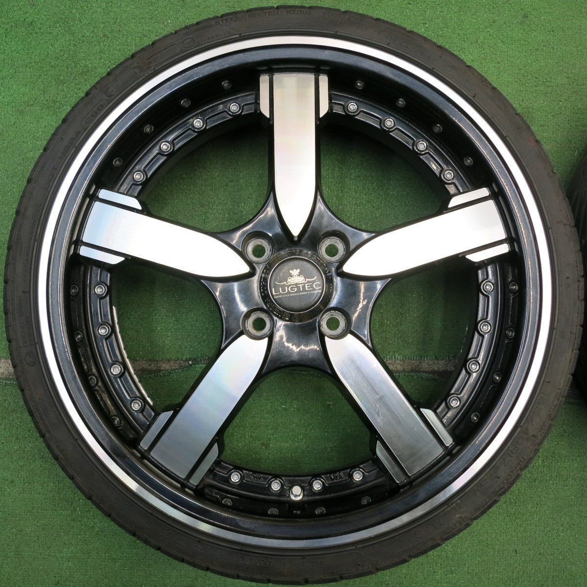 バリ溝!24年!9.5分★軽サイズ LUGTEC ラグテック 165/40R17 ナンカン ウルトラスポーツ NS-2 17インチ 軽自動車 PCD100/4H★5061201AKノ
