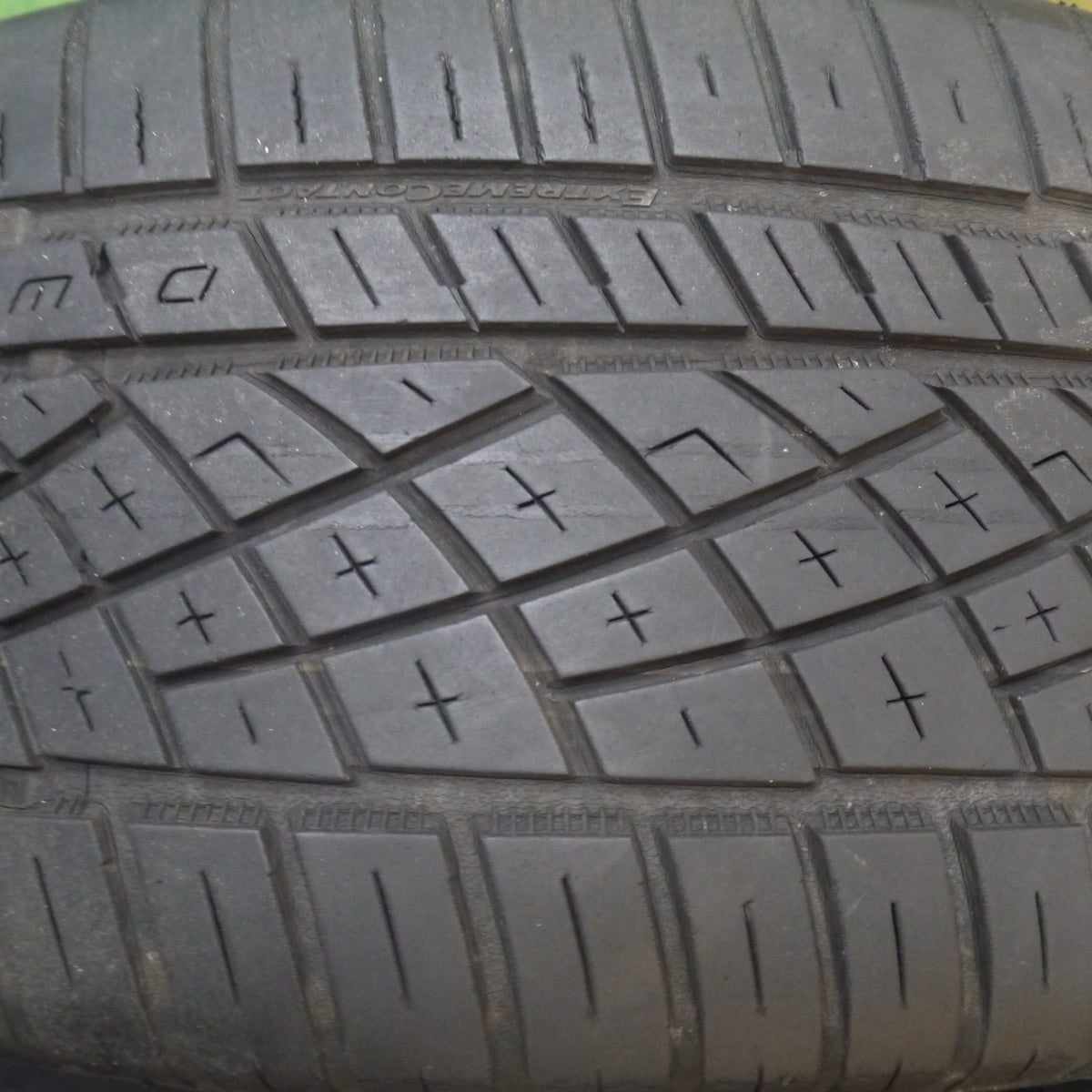 キレイ★LEONIS TE 235/50R18 コンチネンタル EXTREME CONTACT DWS06 レオニス 18インチ PCD114.3/5H★6010601Hノ