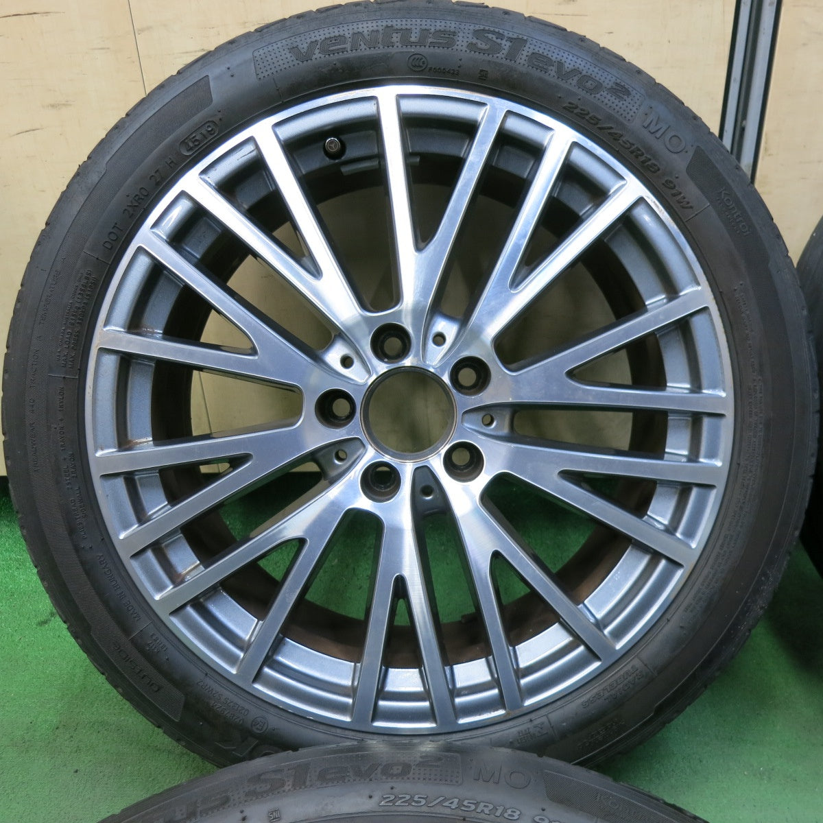 4本価格★ベンツ Aクラス W177 純正 225/45R18 ハンコック VENTUS S1 evo2 18インチ PCD112/5H★5082004SKノ