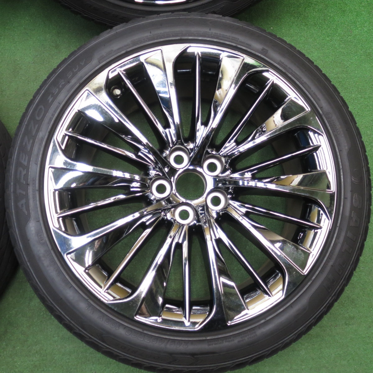 センサー付!21年★レクサス LS 純正 OP 245/45R20 サイルン ATREZZO ZSR SUV 20インチ PCD120/5H★5043003KKノ