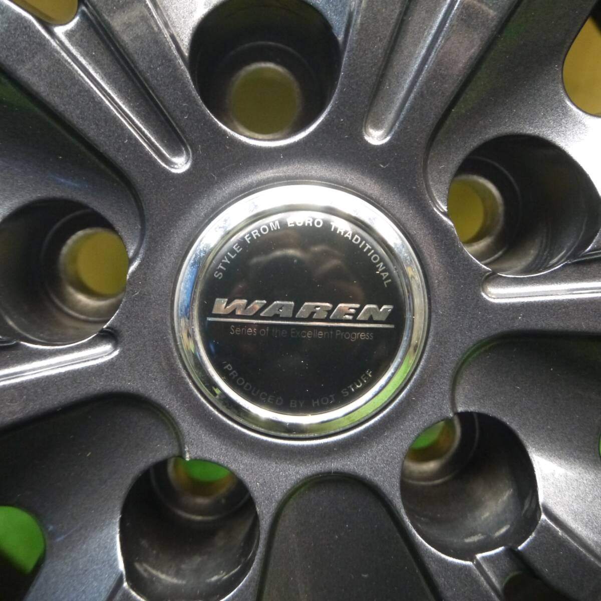 バリ溝!キレイ!9分★スタッドレス 205/65R16 ヨコハマ アイスガード iG50 プラス WAREN ヴァーレン 16インチ PCD114.3/5H★5013114Hス