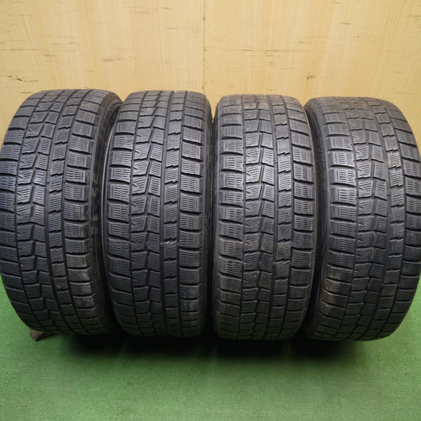 4本価格★ルノー ルーテシア RS 純正 205/45R17 スタッドレス ダンロップ ウインターマックス WM01 17インチ R.S. PCD114.3/5H★6033108Hス